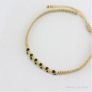 Pulsera de plata de ley