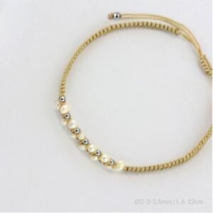 Pulsera de plata de ley