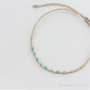 Pulsera de plata de ley