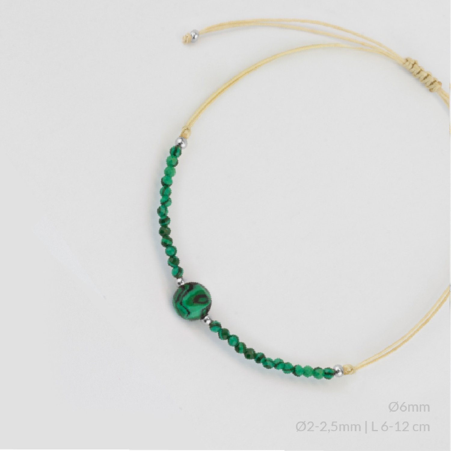 Pulsera de plata de ley