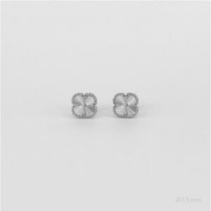 Pendientes de plata de ley