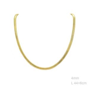 Collar Latón Chapado en Oro