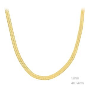 Collar Latón Chapado en Oro