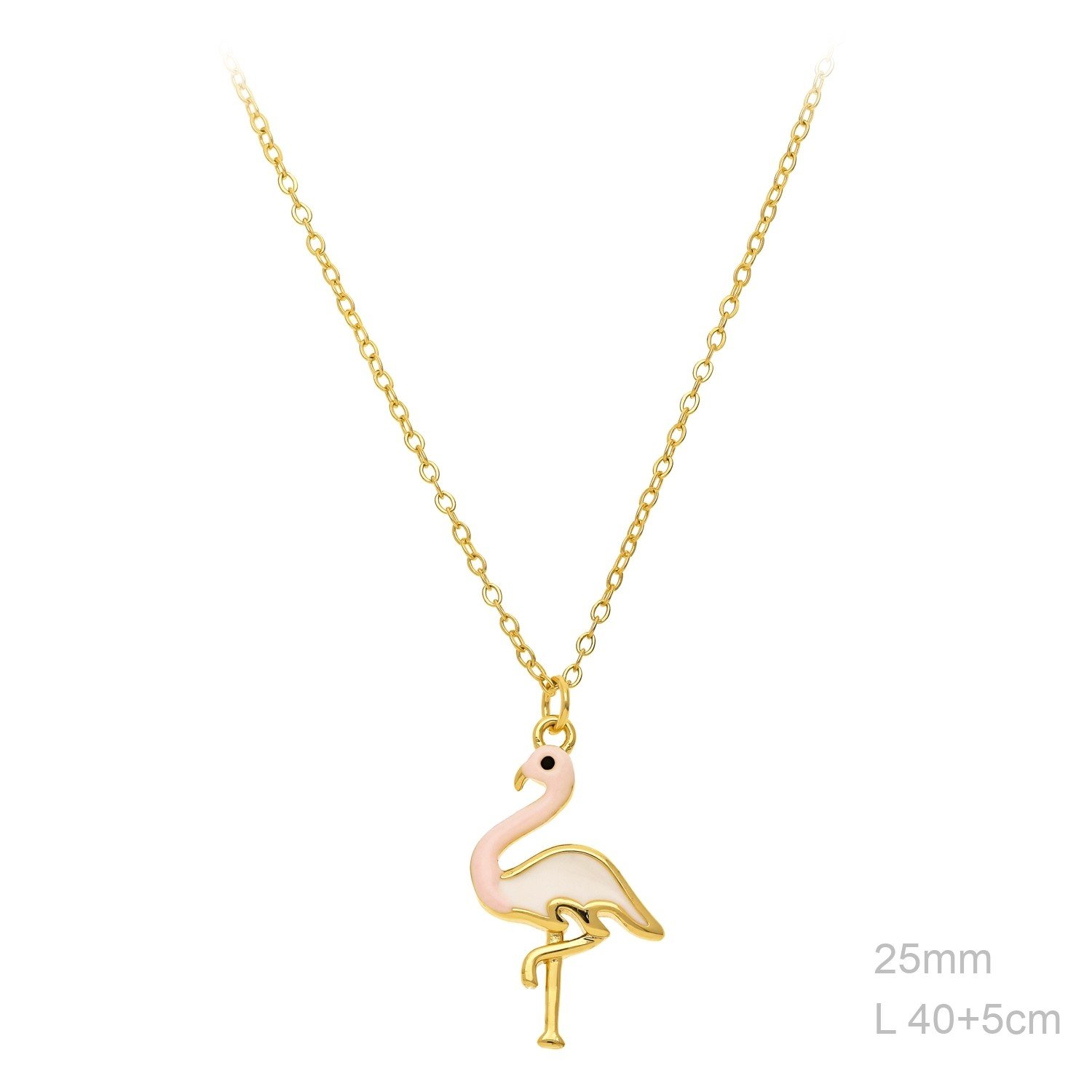 Collar Latón Chapado en Oro