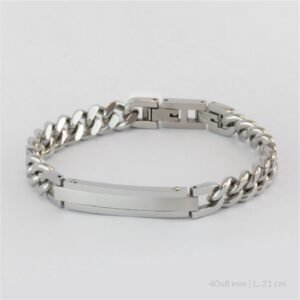 Esclava de acero inoxidable.