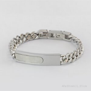 Esclava de acero inoxidable.