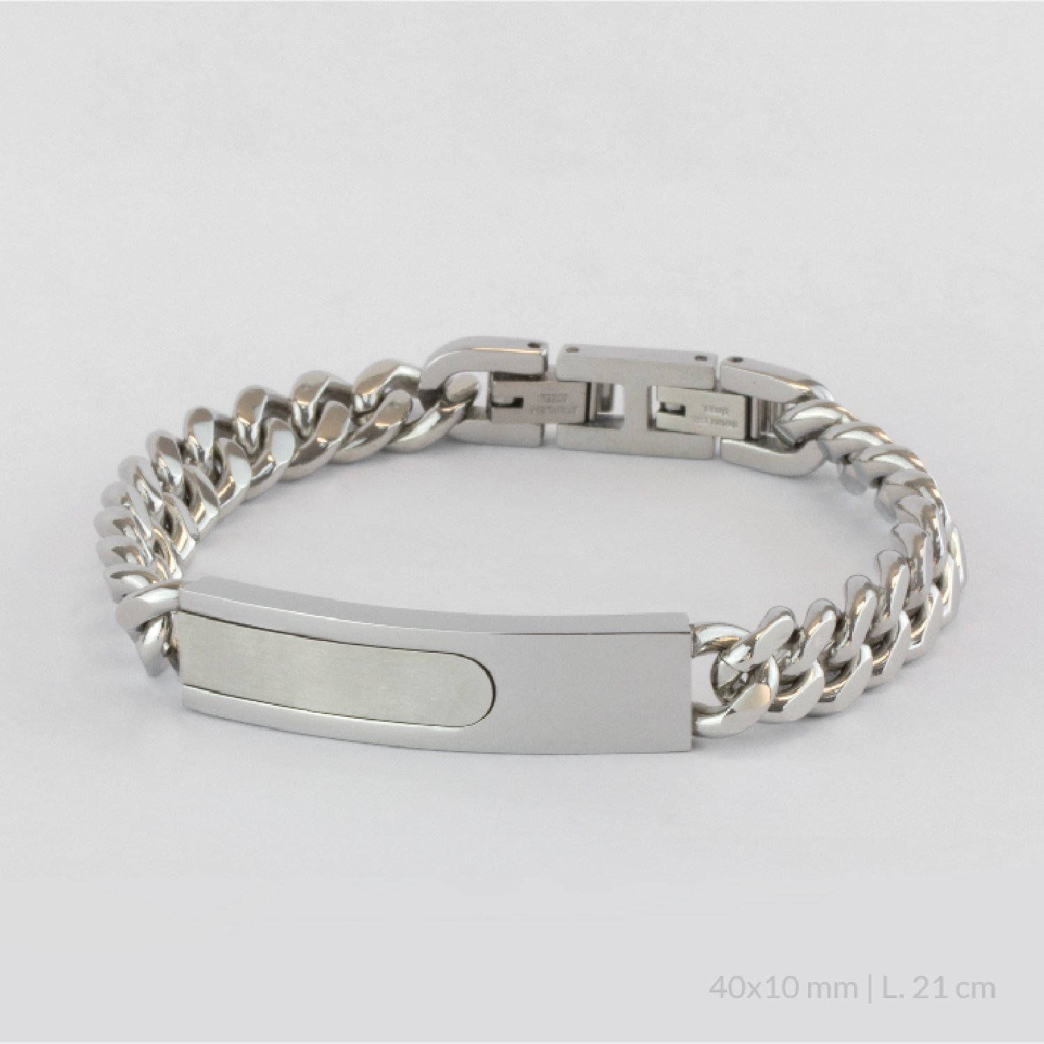 Esclava de acero inoxidable.