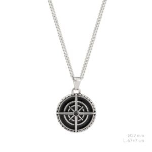 Gargantilla de acero inoxidable