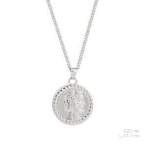 Gargantilla de acero inoxidable