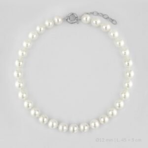 Gargantilla de Plata de Ley | Ø12 mm | 45+5 cm de extensión