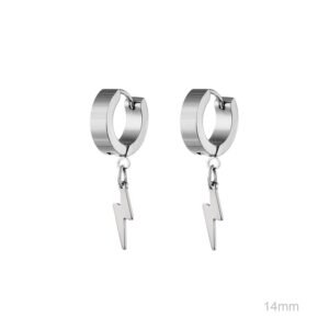 Pendientes Aro Rayo ACERO