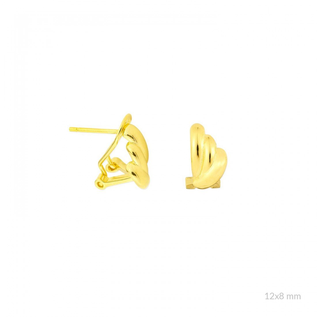 pendientes de plata de ley. - Imagen 2