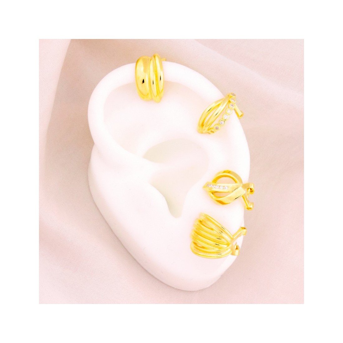 Pendientes de plata de ley. - Imagen 2