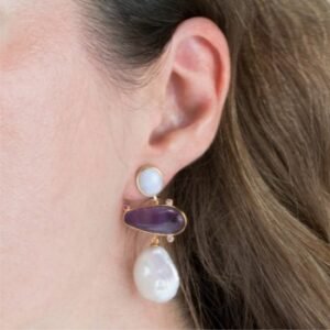 Pendientes de plata de ley